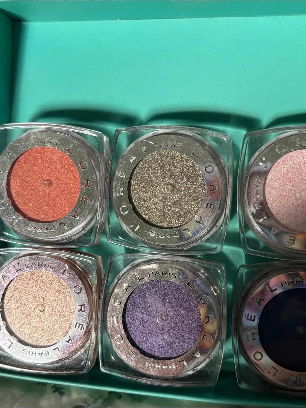L’Oréal Infallible Cream Eyeshadow Set — Pink, Coral, Navy, Gray